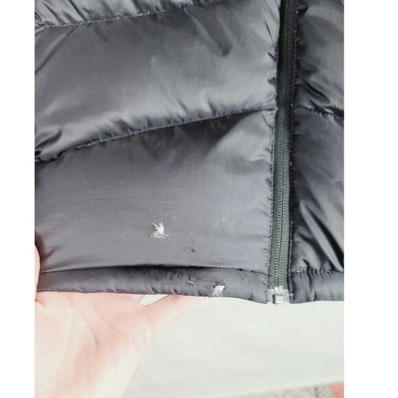 EDDIE BAUER 800 GOOSE DOWN FILLED VEST IN BLACK, SZ 2XL - Picture 11 of 15